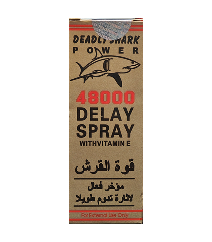 Deadly Shark 48000 鯊魚持久液 德國熱銷款、快速吸收不卡感